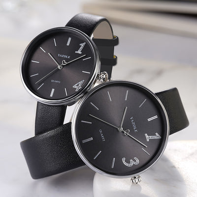 Fashionable Men & Women Couple Watches Waterproof