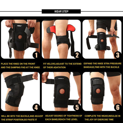 PATEELA TENDON KNEE SUPPORT - BLACK Smart grab