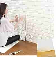 3D Brick Wall Stickers, Self Adhesive Wallpaper